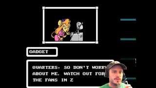 Chip N Dale Rescue Rangers (NES) Watch Out For The Fans