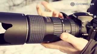 Объектив Tokina AT-X PRO FX SD 70-200 f/4 VCM-S. Видео тест