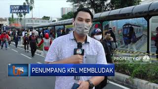 Ganjil Genap Berlaku, Penumpang KRL Membludak