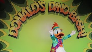 At Disney's Animal Kingdom For Donald's Dino Bash! | Decorations and New Character Interactions!