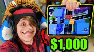 Playing JAILBREAK on a $1000 iPad Pro... | Roblox Jailbreak Mobile