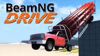 BeamNG.Drive #4 | CRUSHED TO BITS!!