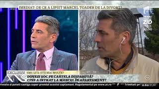 Marcel Toader a mers la fosta soacră să returneze hainele fostei soții