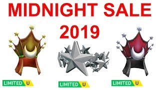 Roblox Midnight Sale 2019