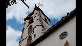 Maria Frieden Einzug in den Glockenstuhl