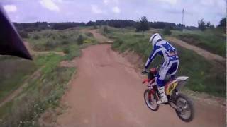 Motocross Olsztyn treningi crash on board .m4v