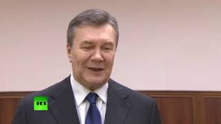 Янукович об очной ставке с Порошенко: У нас бы состоялся серьезный мужской разговор