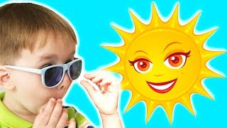 Детская песенка - зарядка для малышей.