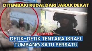 Pejuang Hamas Pakai Roket Anti Tank Al-Yassin 105 Tembaki Posisi Tentara Israel