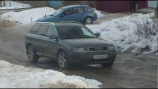 ТЕСТ ДРАЙВ Audi Allroad (2.7) и Subaru Impreza(1.6)