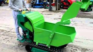 Transporter AXO minidumper idraulico con pala autocaricante dumper