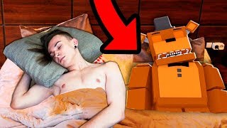 99% ЛЮДЕЙ НЕ CМОГУТ УСНУТЬ С АНИМАТРОНИКОМ В МАЙНКРАФТЕ! ТРОЛЛИНГ В MINECRAFT