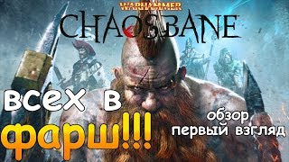 Warhammer: Chaosbane ОБЗОР и гемплей на русском!!!