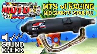 MT8 RACING PIPE V1 | SOUNDCHECK | MIO SPORTY