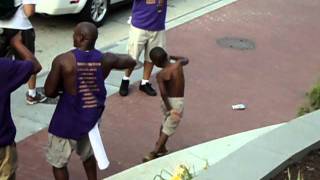 Omega Psi Phi Centennial Lil Man Settin it Owt