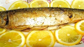 Вкусно - #СКУМБРИЯ запеченная в Фольге РЫБА запеченная в Духовке #Рецепты