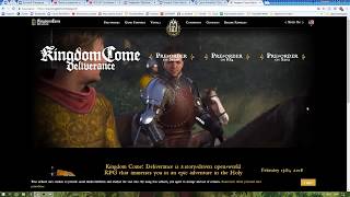 Премьера игры Kingdom Come: Deliverance, надеюсь не разочарует