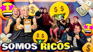 BROMA A MI FAMILIA GANAMOS LA LOTERÍA (LLORAN DE FELICIDAD) - Yolo Aventuras