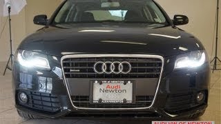 2010 Audi A4 2.0T B8 Quattro Premium Plus Audi Newton Review