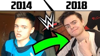REACTING TO MY OLD WWE VIDEOS!