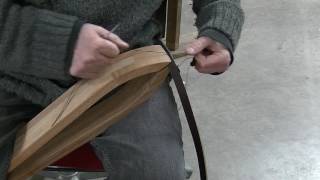 Saddle Stitch with new stitching Clam