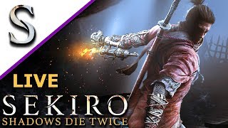 Sekiro LIVE #04 - Schmetterling Boss, Stream - Let's Play Deutsch