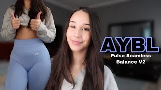 AYBL Gym Leggings Try On Review | Pulse + Balance V2 Seamless