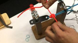 Metro Made | How to tie a slingshot bandset with a jig