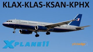 X-Plane 11 | 15K Sub Hype!! | A320 B737 A319 | PilotEdge | L.A., Las Vegas, San Diego & Phoenix!!
