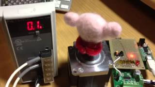 L6470でステッピングモーターを回す。