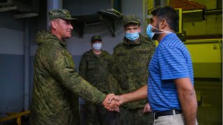 Прибытие военнослужащих Пакистана в Краснодар для участия в совместном военном учении «Дружба-2021»