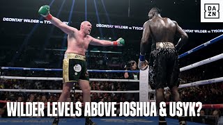 Tyson Fury Says Wilder is Levels Above Joshua & Usyk