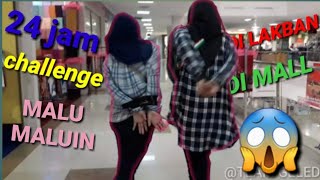 DI LAKBAN 24 JAM DI MALL!! | MALU MALUIN | VLOG PERTAMA