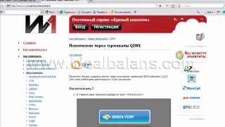 Пополнение Perfect Money через терминалы