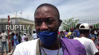 Haiti: Deported from US, angry migrants await documents and compensation at Port-au-Prince airport