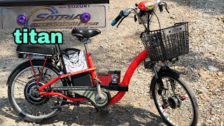 review xe đạp điện độ của 2 em học sinh lớp 6 độ nhẹ nhàng