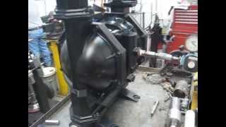 Bomba de diafragmas ARO ingersoll rand de 2"
