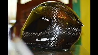 Unboxing & Review LS2 Carbon Evo