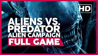Aliens Vs. Predator [Alien Campaign] (PC 60FPS) | Full Gameplay/Playthrough | No Commentary