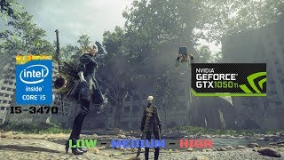 Uji Coba FPS NieR: Automata dengan i5-3470 GTX 1050 TI 4GB