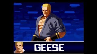 KOF 2002 Combos de Geese
