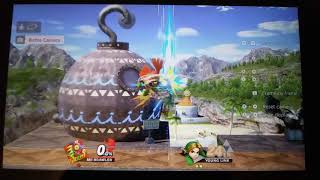(SSBU) Skull Kid vs. Young Link