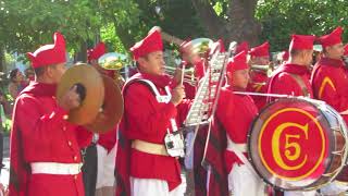 La Marcha de San Lorenzo por la Banda LOS INFERNALES DE GÜEMES de Salta el 11 de mayo de 2018