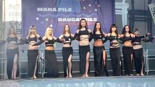 День города 2013 - студия восточного танца Малика