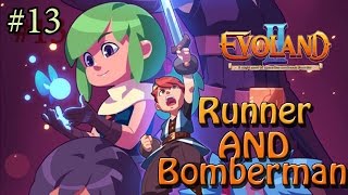 LetsPlay Evoland 2 #13 РАннер и Бомбермен\runner and Bomberman