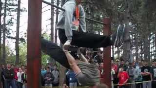 Street workout takmicenje u Jagodini (freestyle Stevan Stosic)