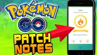 Pokemon GO Update Patch Notes - Version 0.41.2 & 1.11.2 "Catch Bonus"