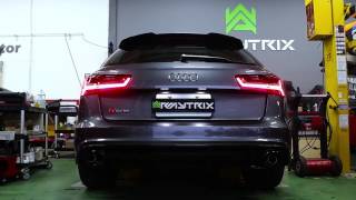 Audi RS6 Avant | Armytrix Klappenabgasanlage / Klappenauspuff / Probefahrt Klänge!