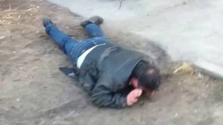 пьяный мужик,Колпино