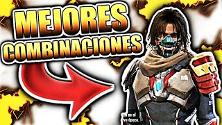 ? TOP MEJORES COMBINACIONES CON EL SET BIOFORJA // SAMURAI ? || ? FREE FIRE || RENATTPS ?